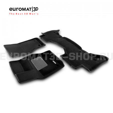 Текстильные 3D коврики Euromat3D Business в салон для Land Rover Range Rover Vogue L405 (2013-2021) № EMC3D-003106