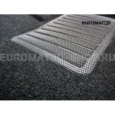 Текстильные 3D коврики Euromat3D Business в салон для Toyota Camry XV70 (2018-2024) № EMC3D-005101