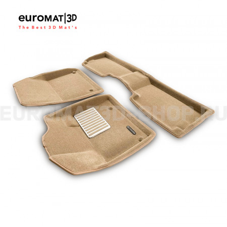 Текстильные 3D коврики Euromat3D Lux в салон для Citroen C5 (2008-) № EM3D-001712T Бежевые Текстильные 3D коврики Euromat3D Lux в салон для Citroen C5 (2008-) № EM3D-001712T Бежевые