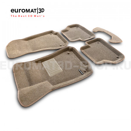 Текстильные 3D коврики Euromat3D Business в салон для Audi A4 (2016-) № EMC3D-001102T Бежевые Текстильные 3D коврики Euromat3D Business в салон для Audi A4 (2016-) № EMC3D-001102T Бежевые
