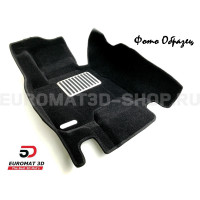 Текстильные 5D коврики с высоким бортом Euromat3D в салон для Mazda CX-7 (2006-2014) № EM5D-003409