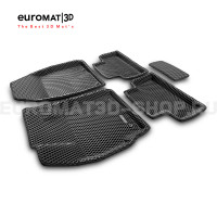 3D коврики Euromat3D EVA в салон для Mazda CX-7 (2006-2014) № EM3DEVA-003409